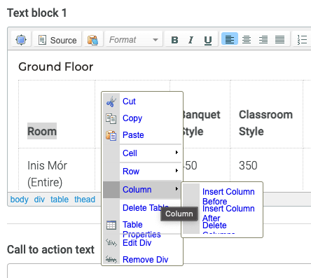 table-properties